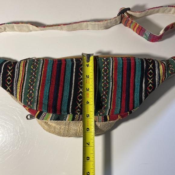 Pure Hemp Fanny Pack Made in Nepal - Picture 8 of 10
